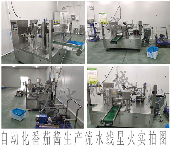 番茄醬生產(chǎn)流水線設(shè)備，自動(dòng)化番茄醬生產(chǎn)流水線
 