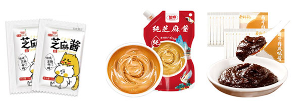 熱干面醬料包裝生產(chǎn)線
 
