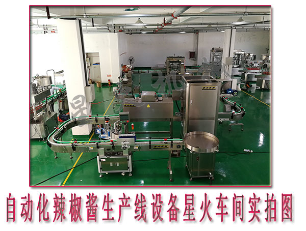 自動(dòng)化辣椒醬生產(chǎn)線設(shè)備，全自動(dòng)辣椒醬生產(chǎn)線設(shè)備廠家 